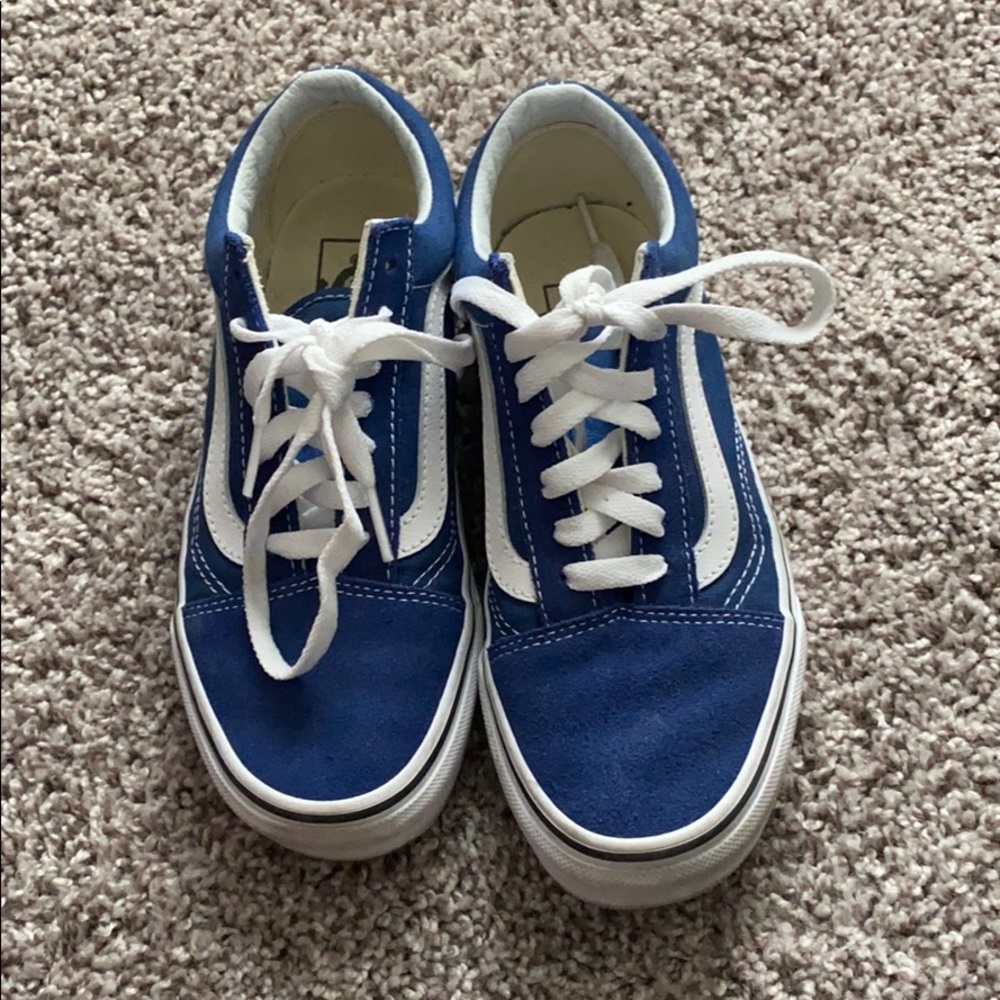 Girls/women blue Vans